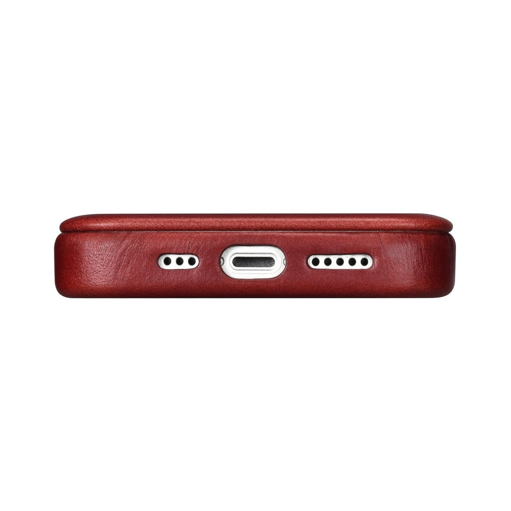 iCarer odinis MagSafe dėklas iPhone 14 Plus – raudonas