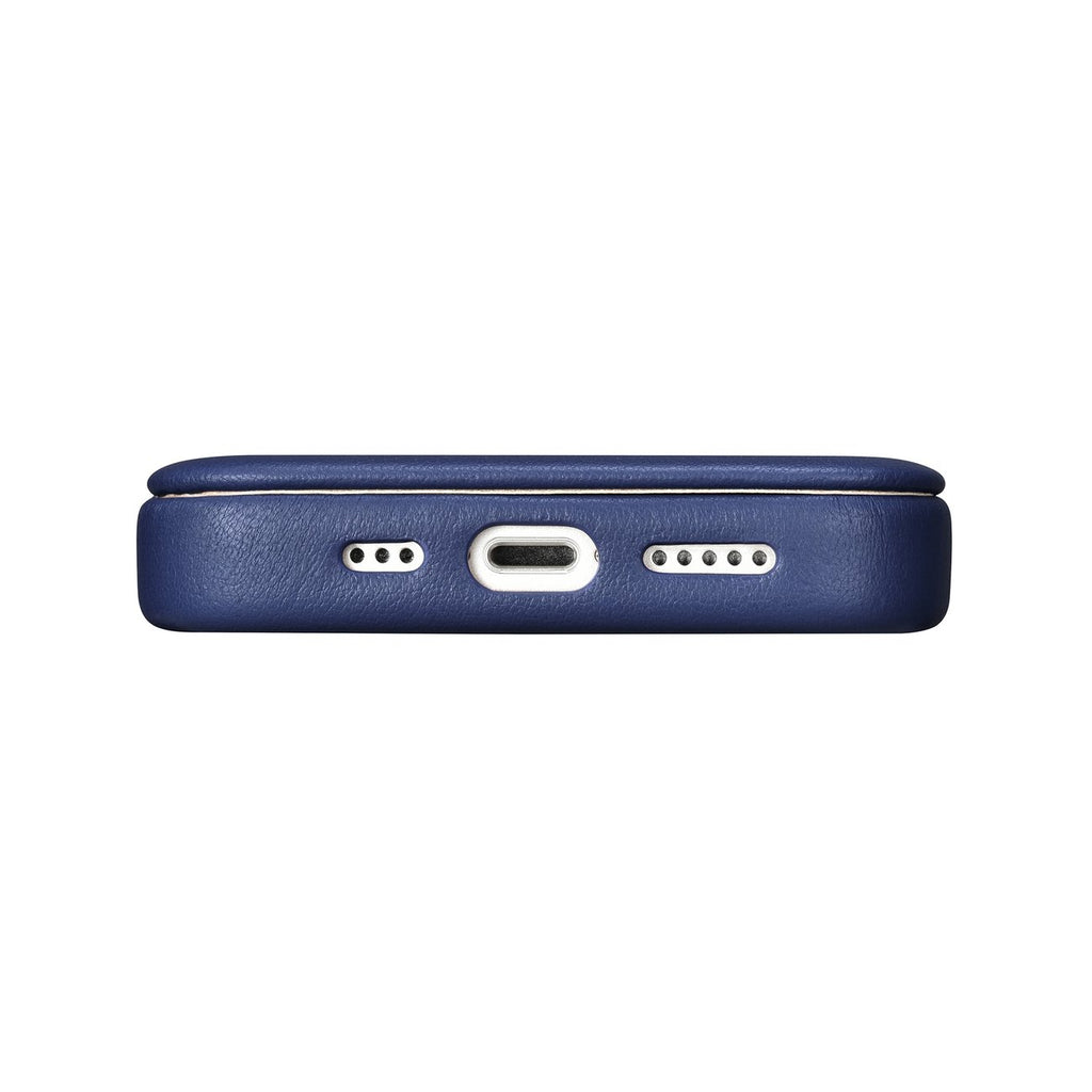 iCarer odinis MagSafe dėklas iPhone 14 Pro – mėlynas