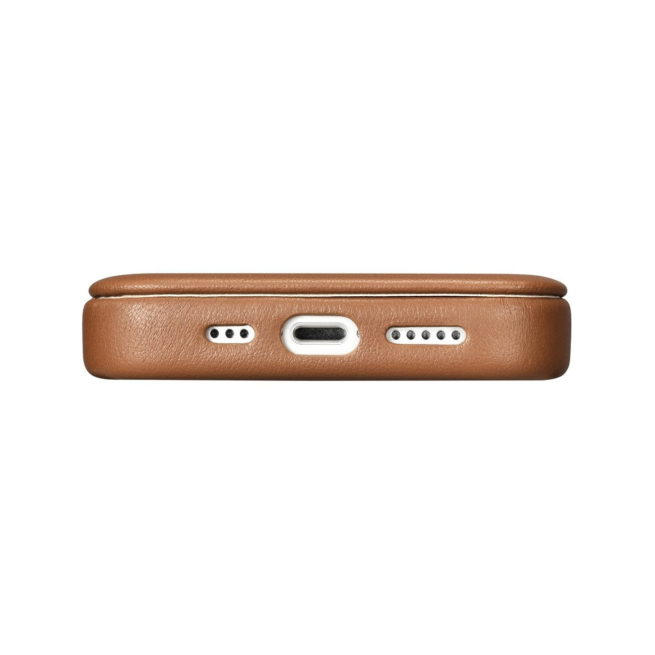iCarer odinis MagSafe dėklas iPhone 14 Plus – rudas