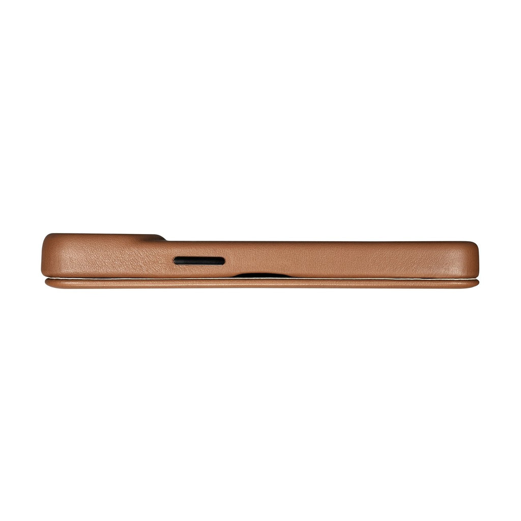 iCarer odinis MagSafe dėklas iPhone 14 Plus – rudas