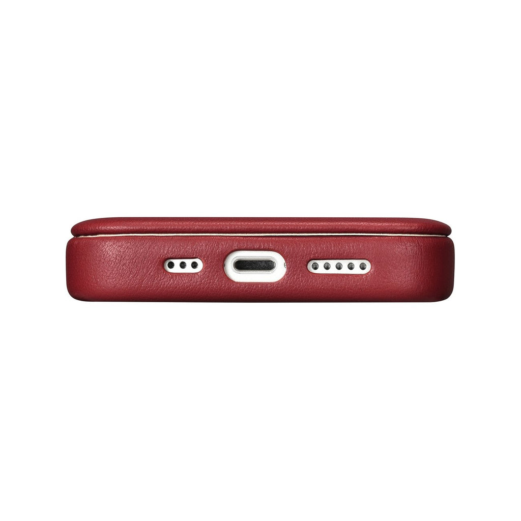 iCarer odinis MagSafe dėklas iPhone 14 Plus – raudonas