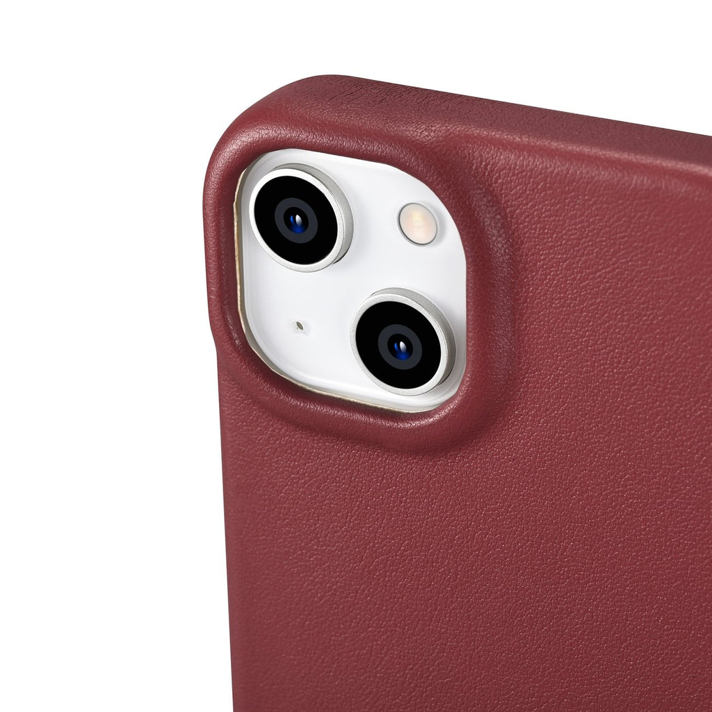 iCarer odinis MagSafe dėklas iPhone 14 Plus – raudonas