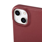 iCarer odinis MagSafe dėklas iPhone 14 Plus – raudonas