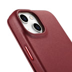iCarer odinis MagSafe dėklas iPhone 14 Plus – raudonas