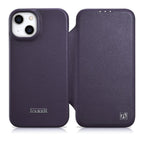 iCarer odinis MagSafe dėklas iPhone 14 Plus – violetinis