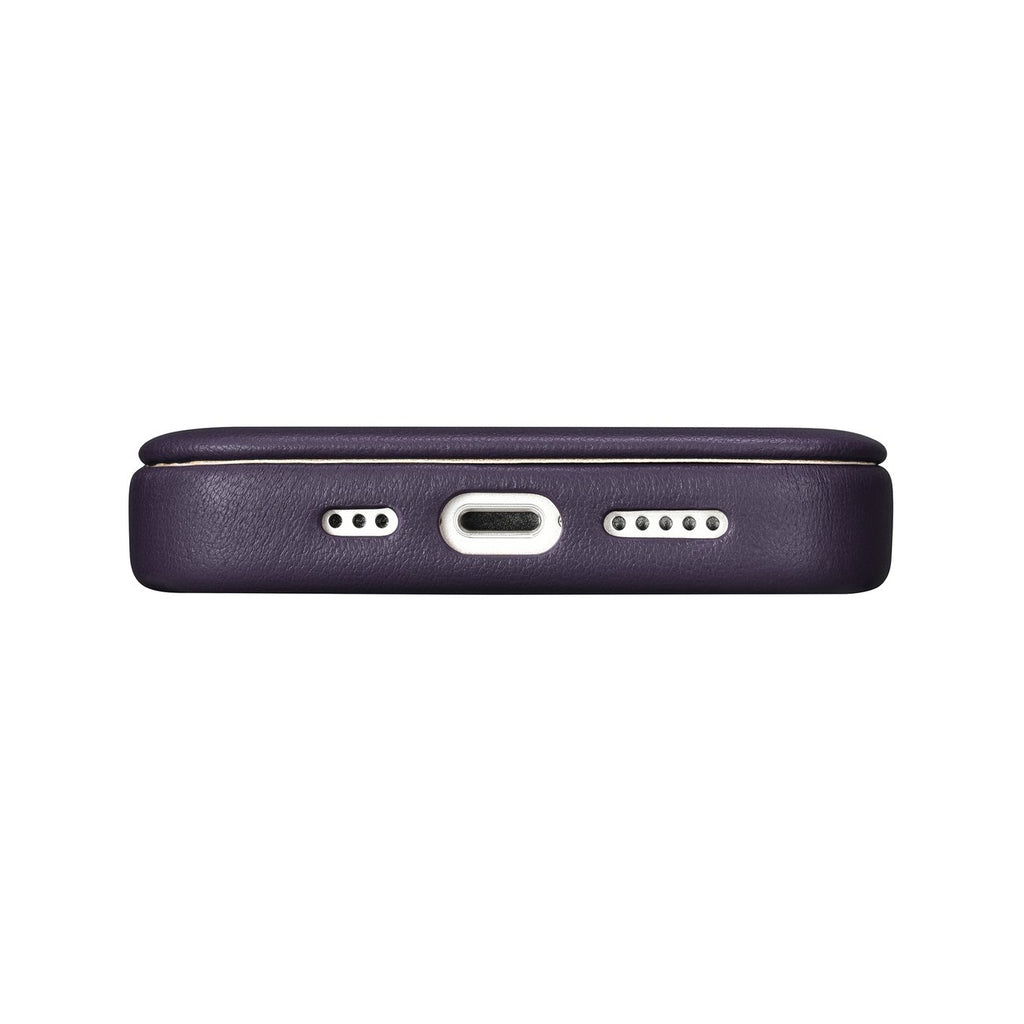 iCarer odinis MagSafe dėklas iPhone 14 Plus – violetinis