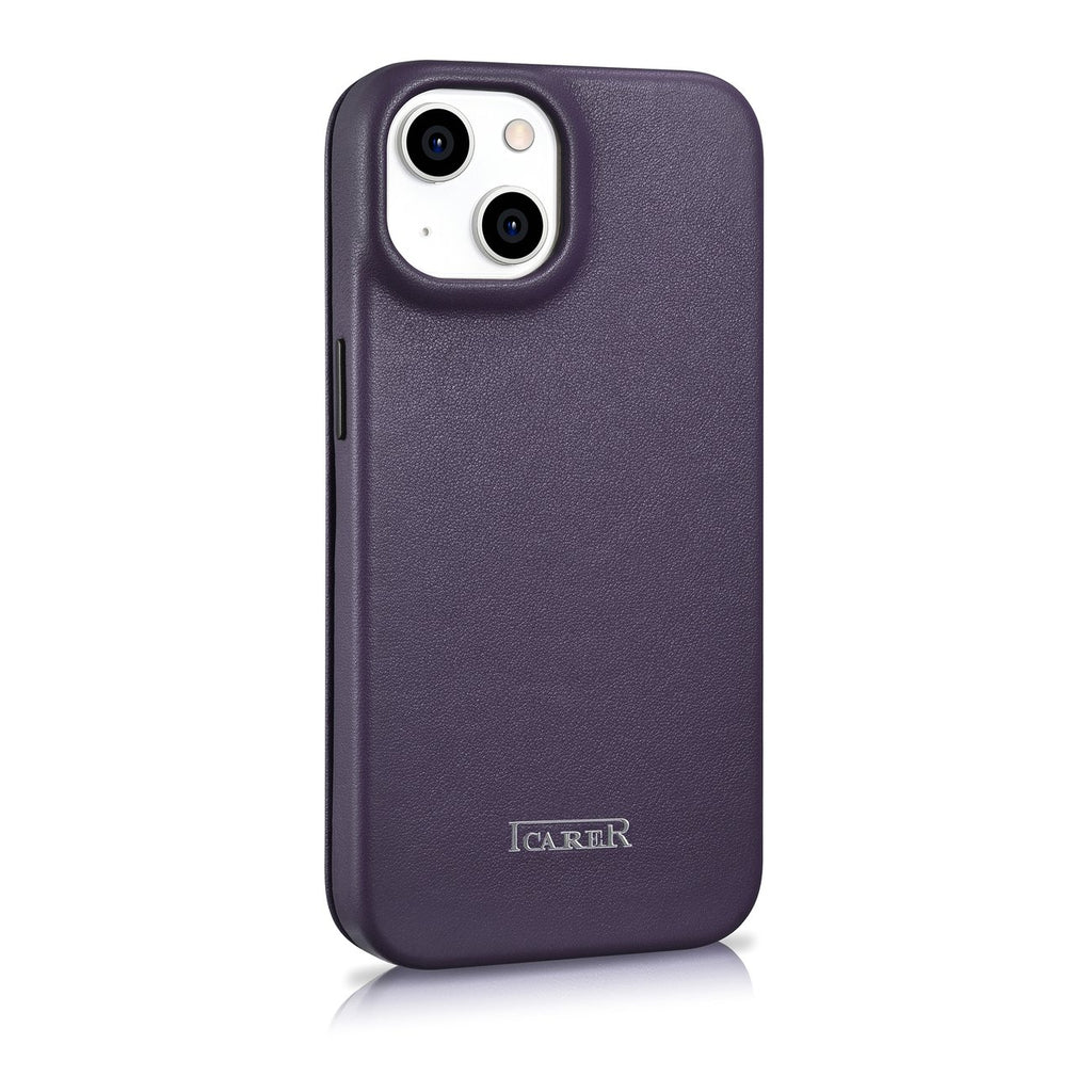 iCarer odinis MagSafe dėklas iPhone 14 Plus – violetinis