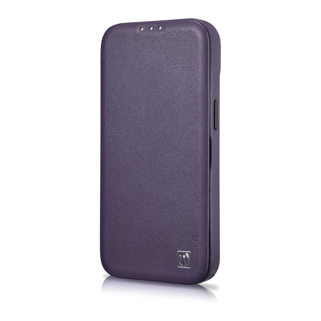 iCarer odinis MagSafe dėklas iPhone 14 Plus – violetinis