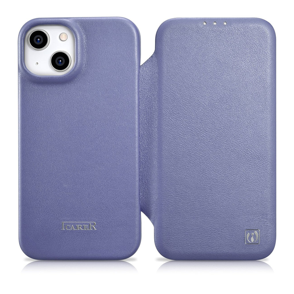 iCarer odinis MagSafe dėklas iPhone 14 Plus – violetinis