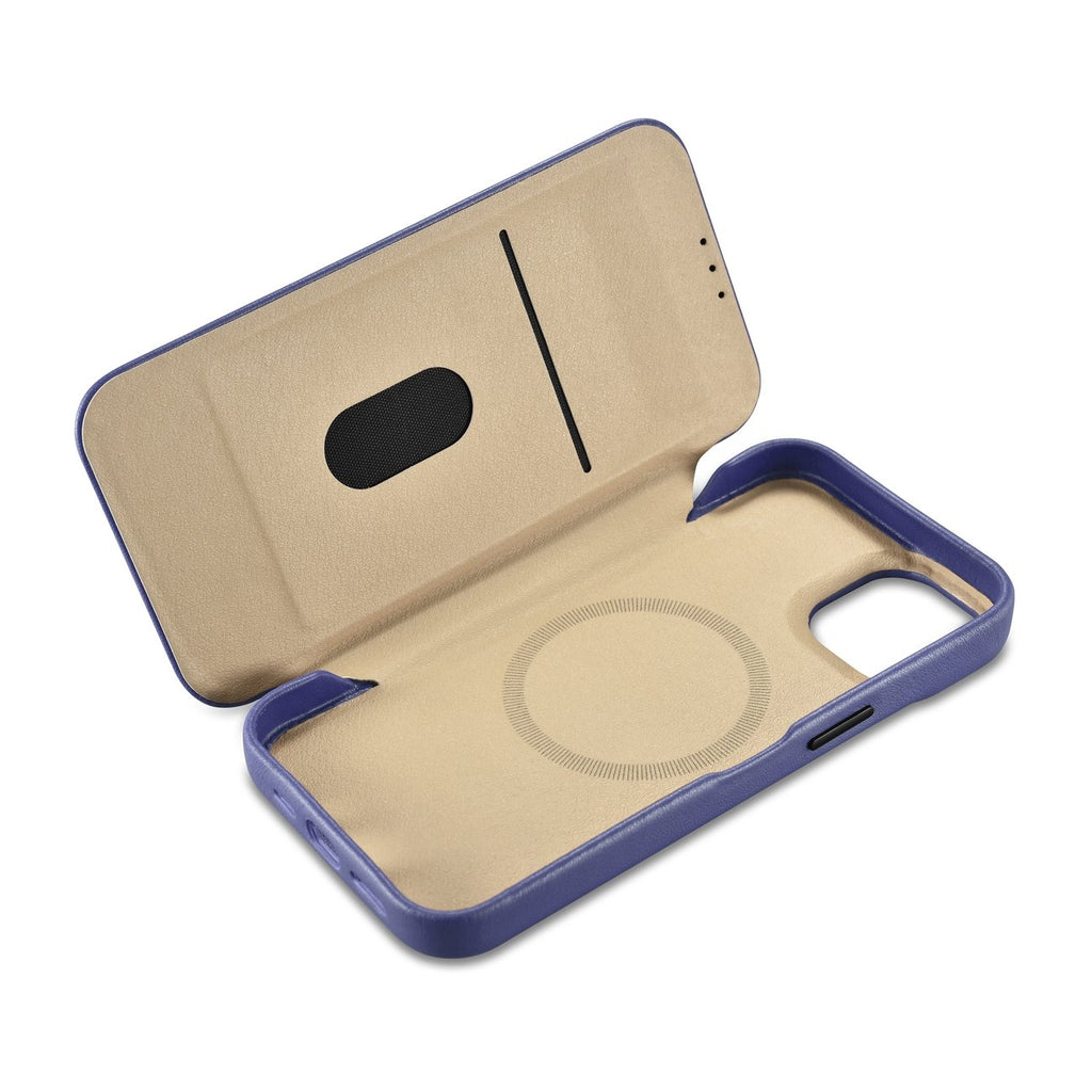iCarer odinis MagSafe dėklas iPhone 14 Plus – violetinis
