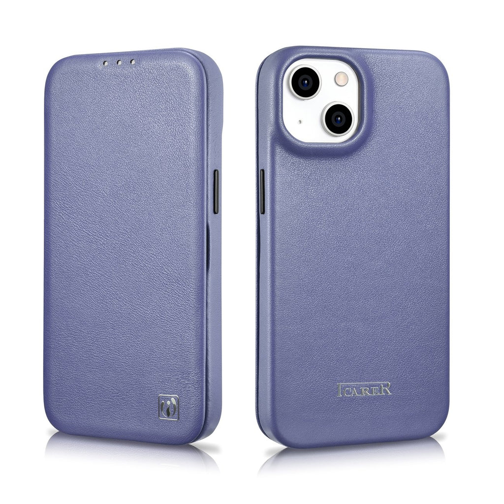 iCarer odinis MagSafe dėklas iPhone 14 Plus – violetinis