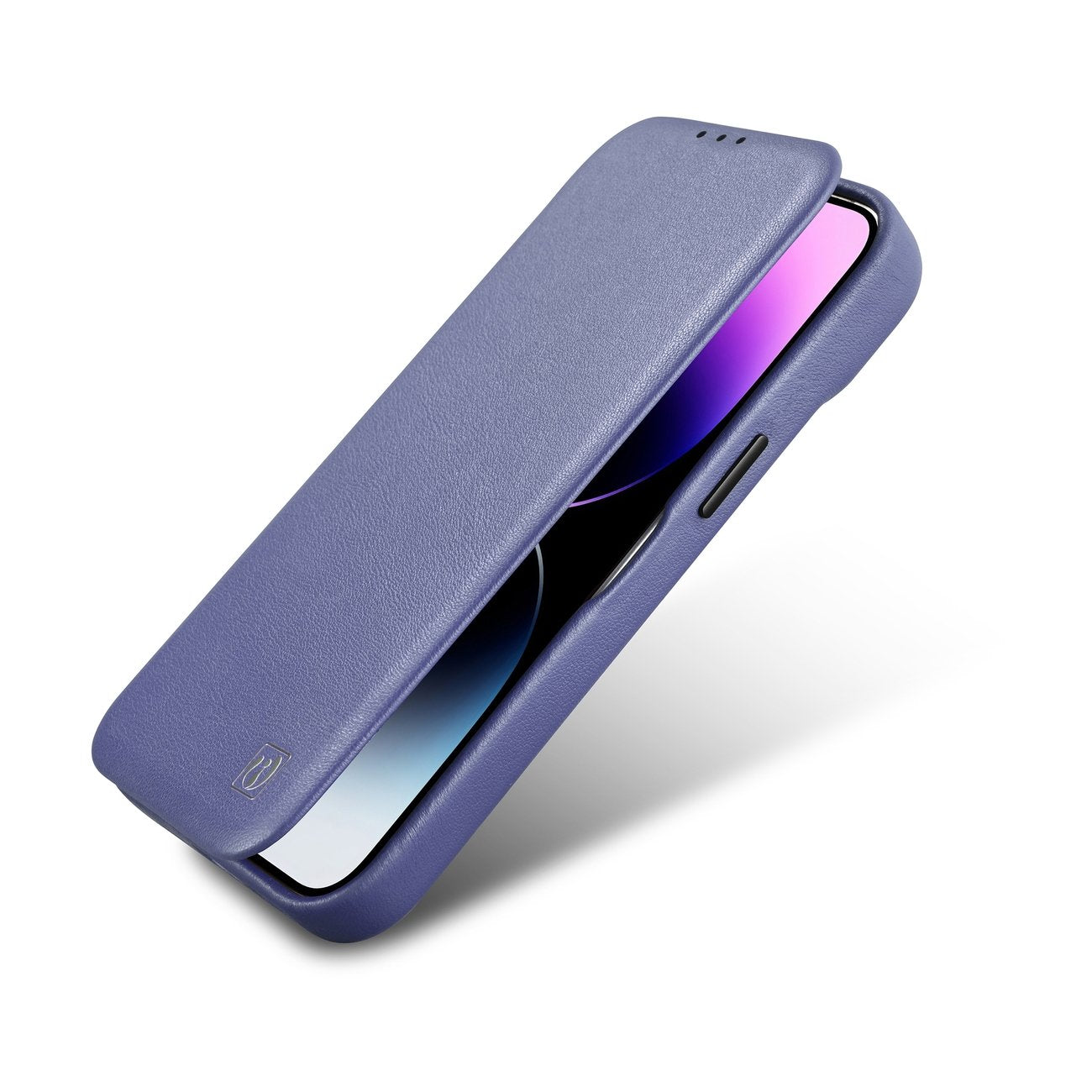 iCarer odinis MagSafe dėklas iPhone 14 Plus – violetinis