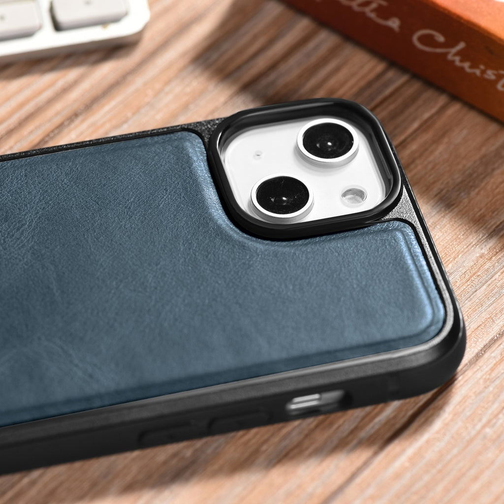 iCarer odinis dėklas iPhone 14 Plus – mėlynas