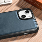 iCarer odinis dėklas iPhone 14 Plus – mėlynas