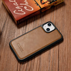 iCarer odinis dėklas iPhone 14 Plus – rudas