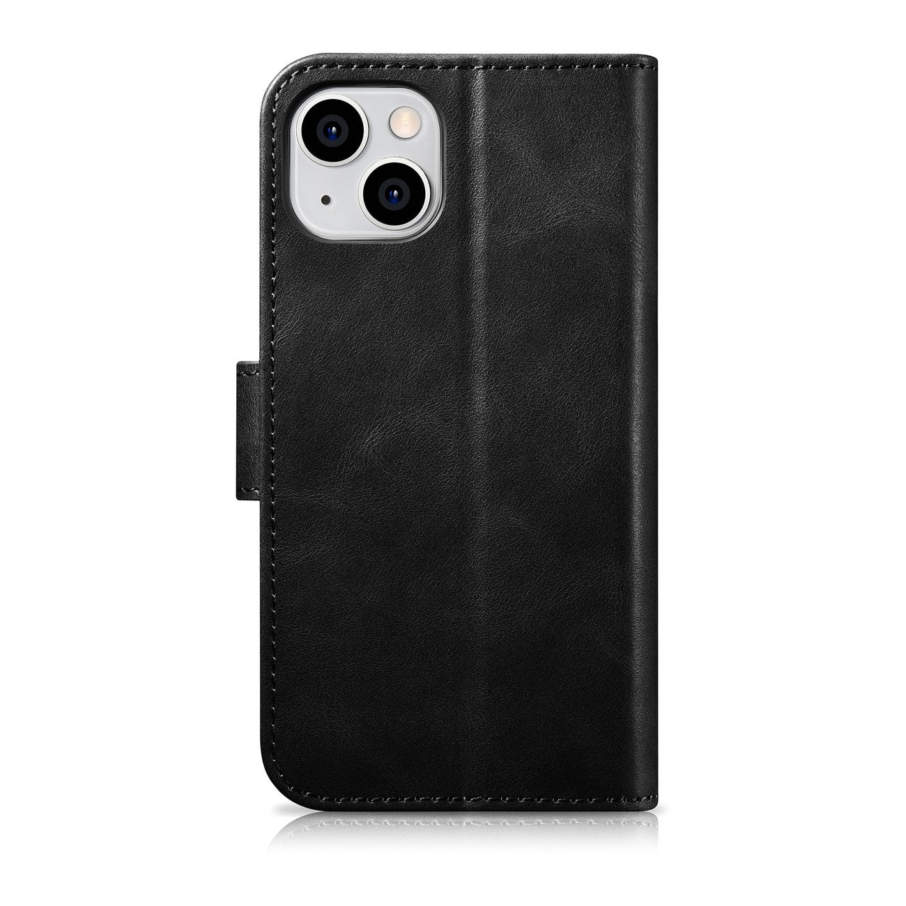iCarer odinis dėklas iPhone 14 Plus 2in1 su RFID – juodas