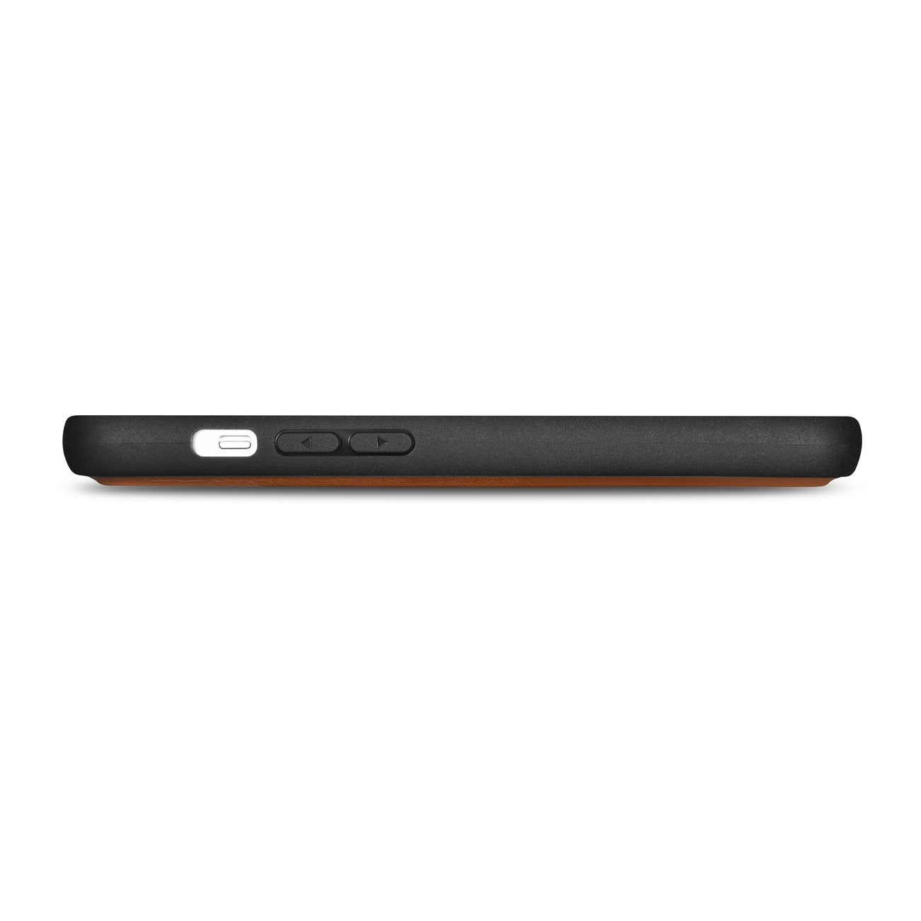 iCarer odinis 2in1 dėklas iPhone 14 su RFID – rudas