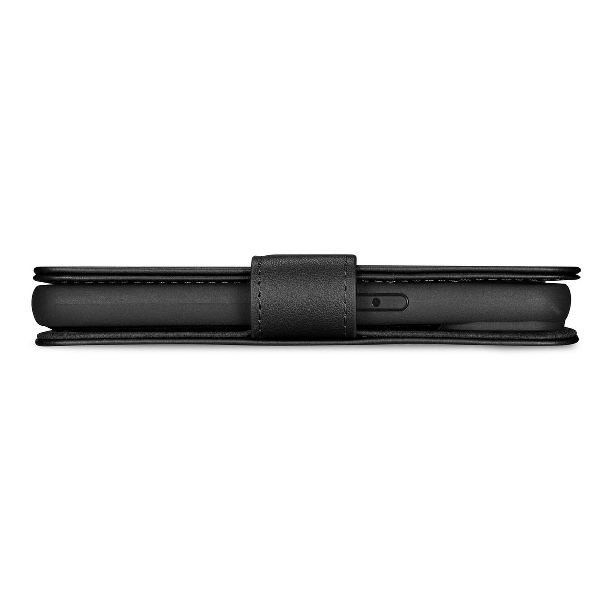 iCarer 2in1 odinis dėklas-piniginė iPhone 14 Plus su Anti-RFID – juodas