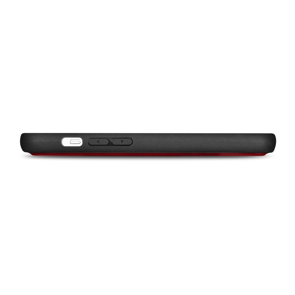 iCarer odinis Anti-RFID dėklas iPhone 14 Plus – raudonas
