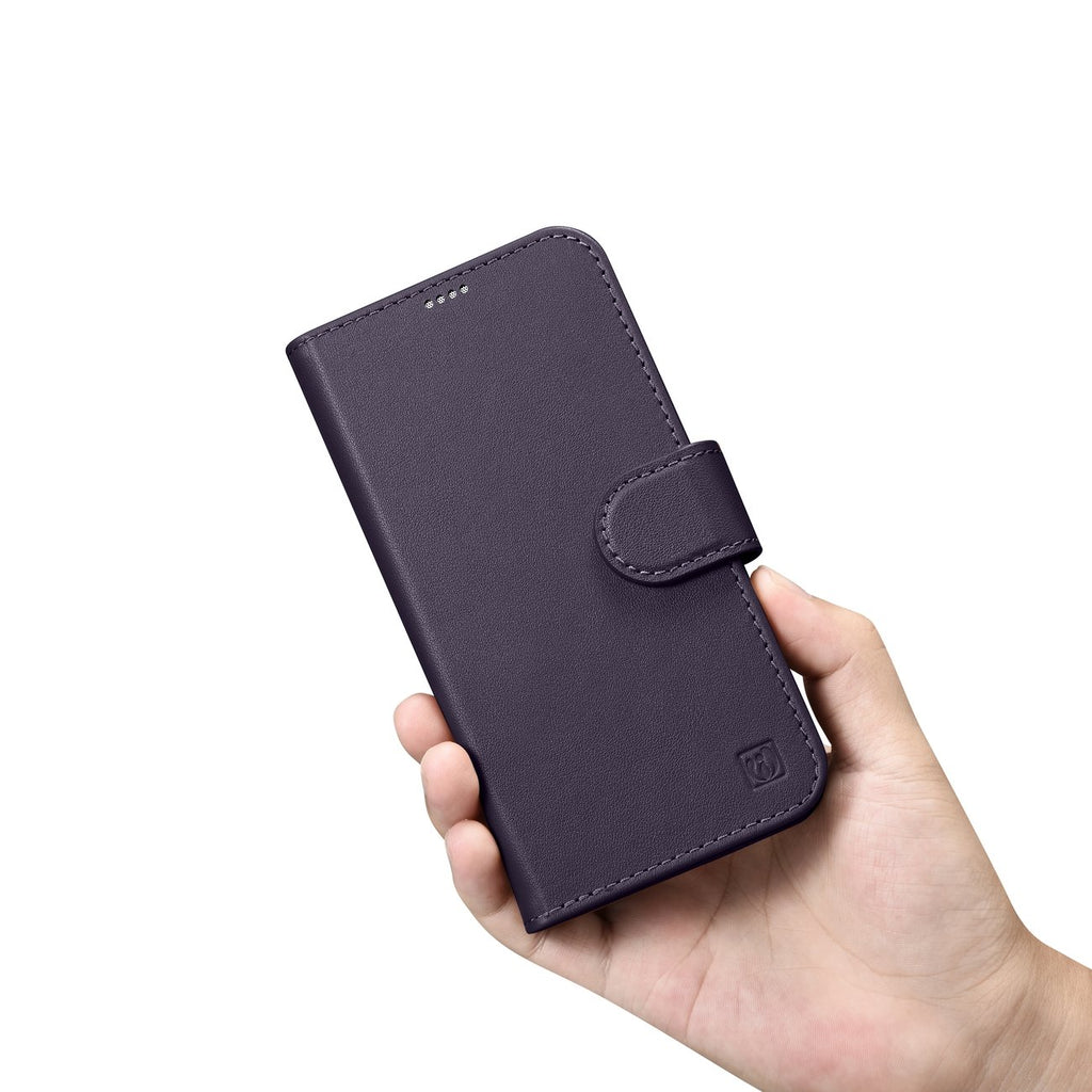 iCarer odinis Anti-RFID dėklas iPhone 14 Plus – violetinis