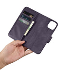 iCarer odinis Anti-RFID dėklas iPhone 14 Plus – violetinis