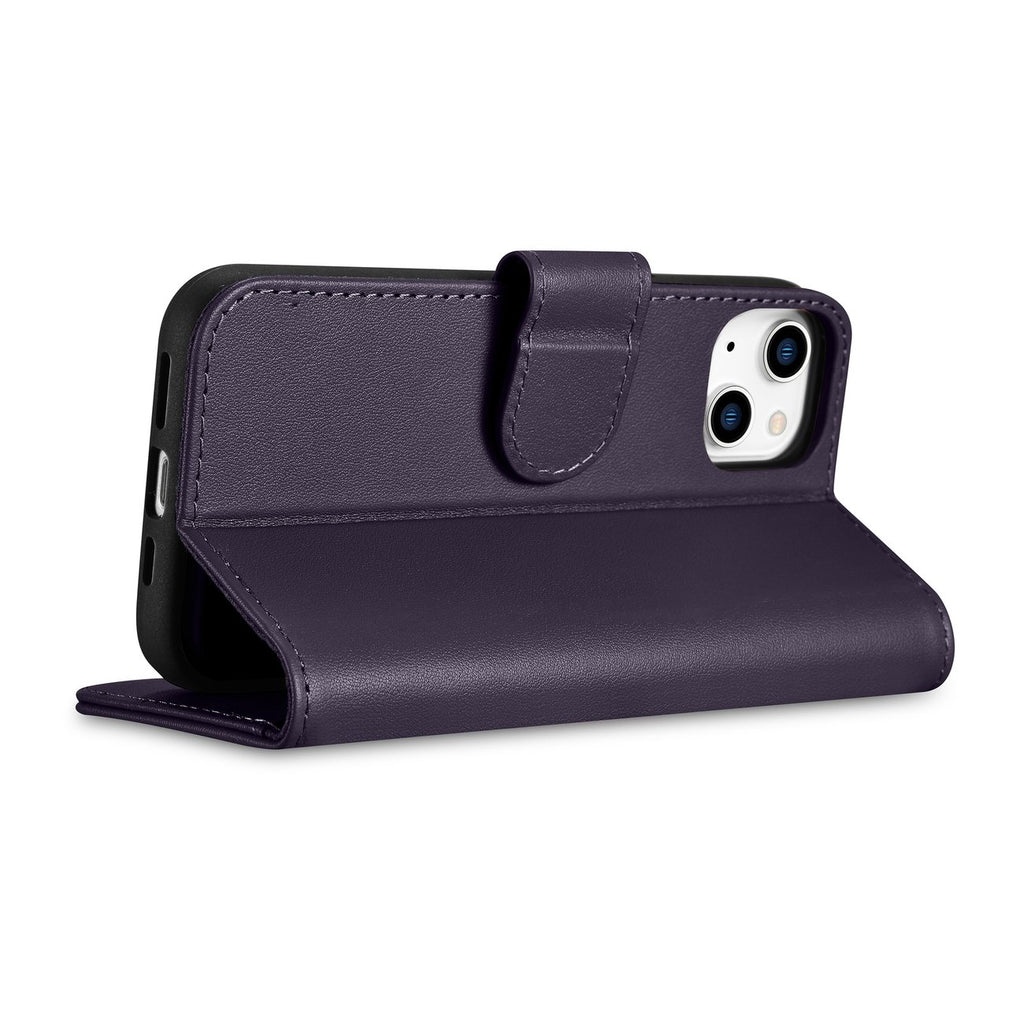 iCarer odinis Anti-RFID dėklas iPhone 14 Plus – violetinis