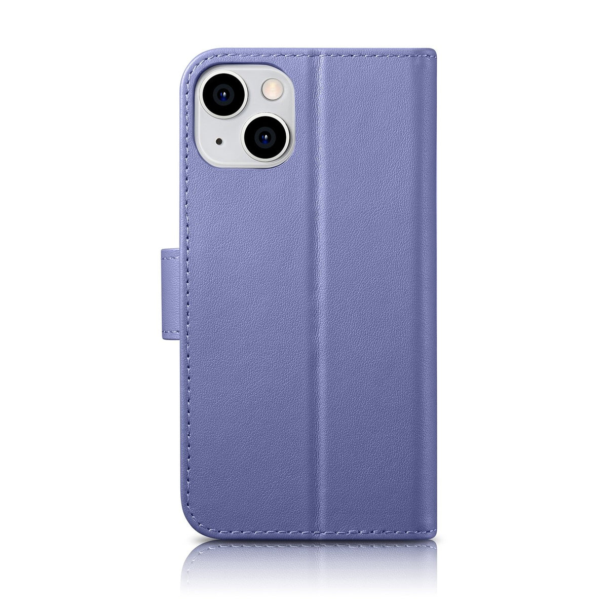 iCarer odinis anti-RFID dėklas iPhone 14 Plus – violetinis