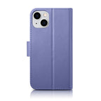 iCarer odinis anti-RFID dėklas iPhone 14 Plus – violetinis