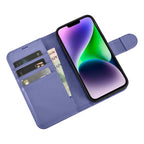 iCarer odinis anti-RFID dėklas iPhone 14 Plus – violetinis