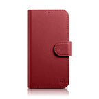 iCarer odinis 2in1 RFID dėklas iPhone 14 Pro Max – raudonas