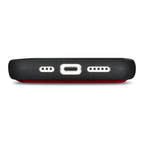 iCarer odinis 2in1 RFID dėklas iPhone 14 Pro Max – raudonas