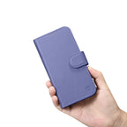 iCarer odinis Anti-RFID dėklas iPhone 14 Pro Max – violetinis