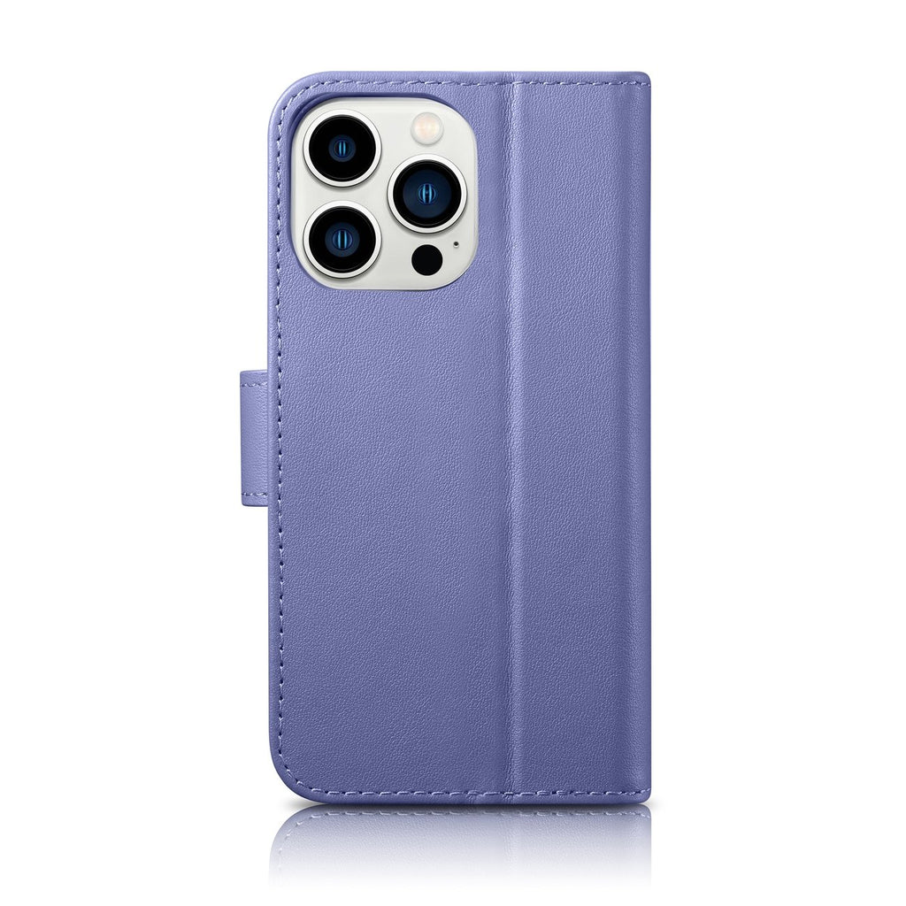iCarer odinis Anti-RFID dėklas iPhone 14 Pro Max – violetinis