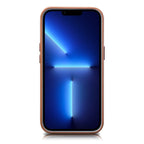 iCarer odinis MagSafe dėklas iPhone 14 Plus – rudas