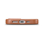 iCarer odinis MagSafe dėklas iPhone 14 Plus – rudas