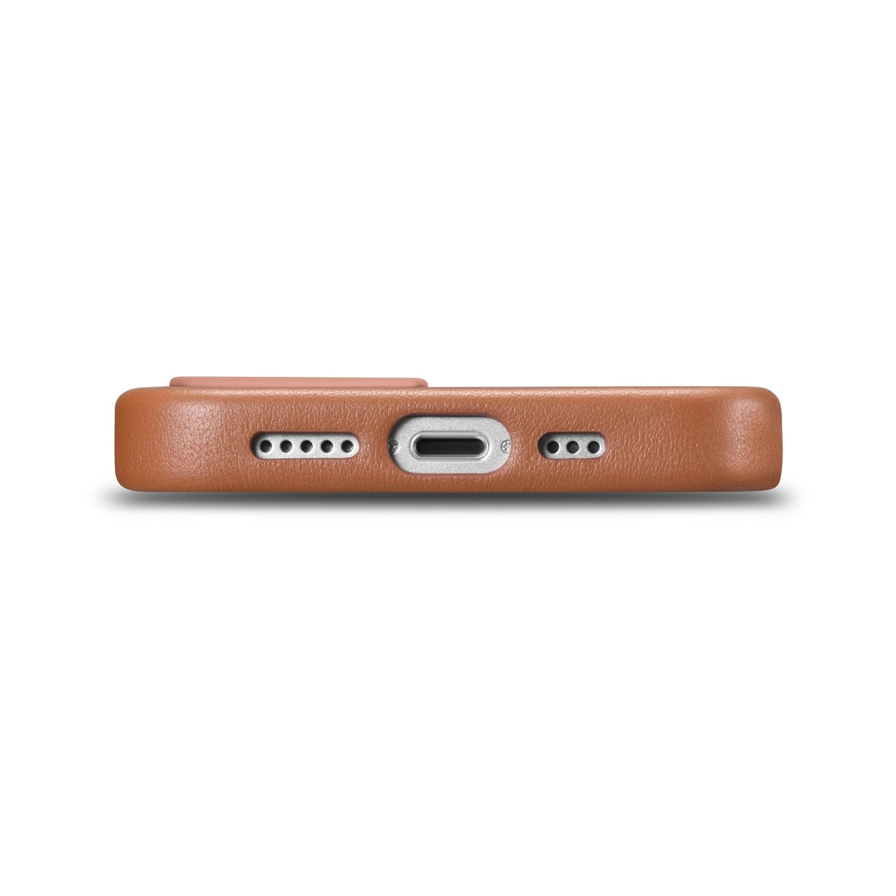 iCarer odinis MagSafe dėklas iPhone 14 Plus – rudas