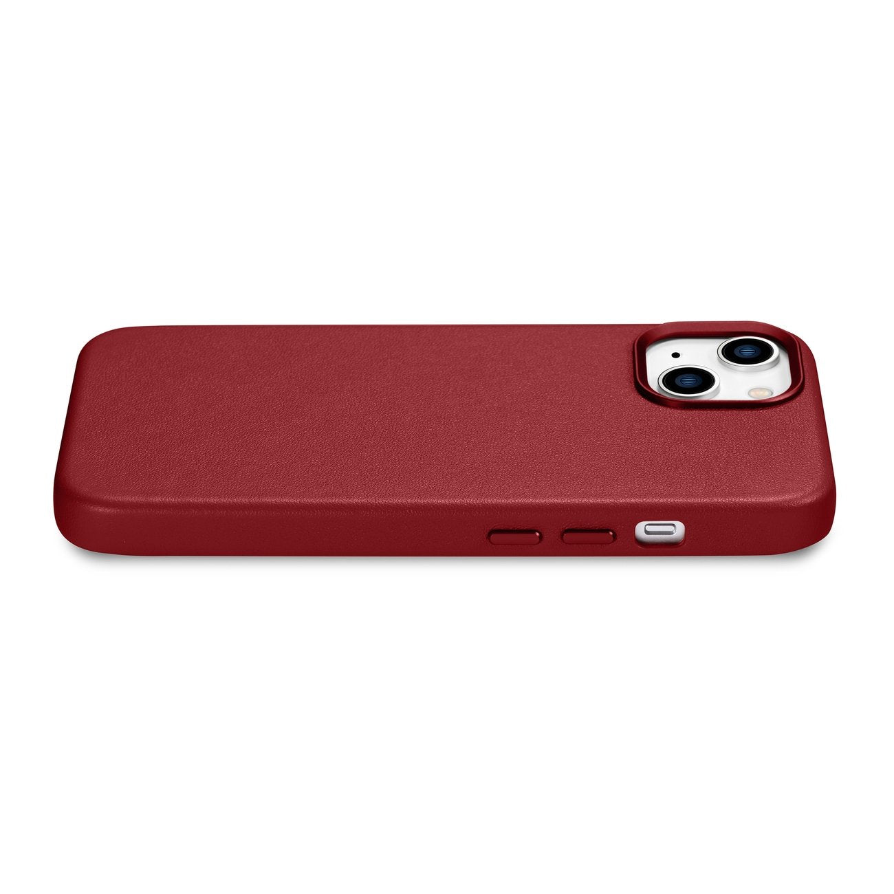 iCarer odinis MagSafe dėklas iPhone 14 Plus – raudonas