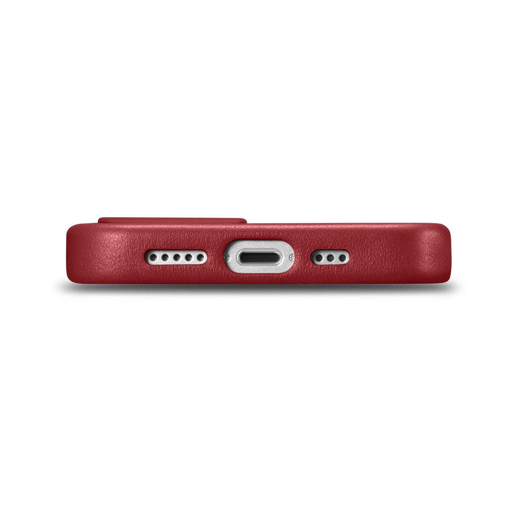 iCarer odinis MagSafe dėklas iPhone 14 Plus – raudonas