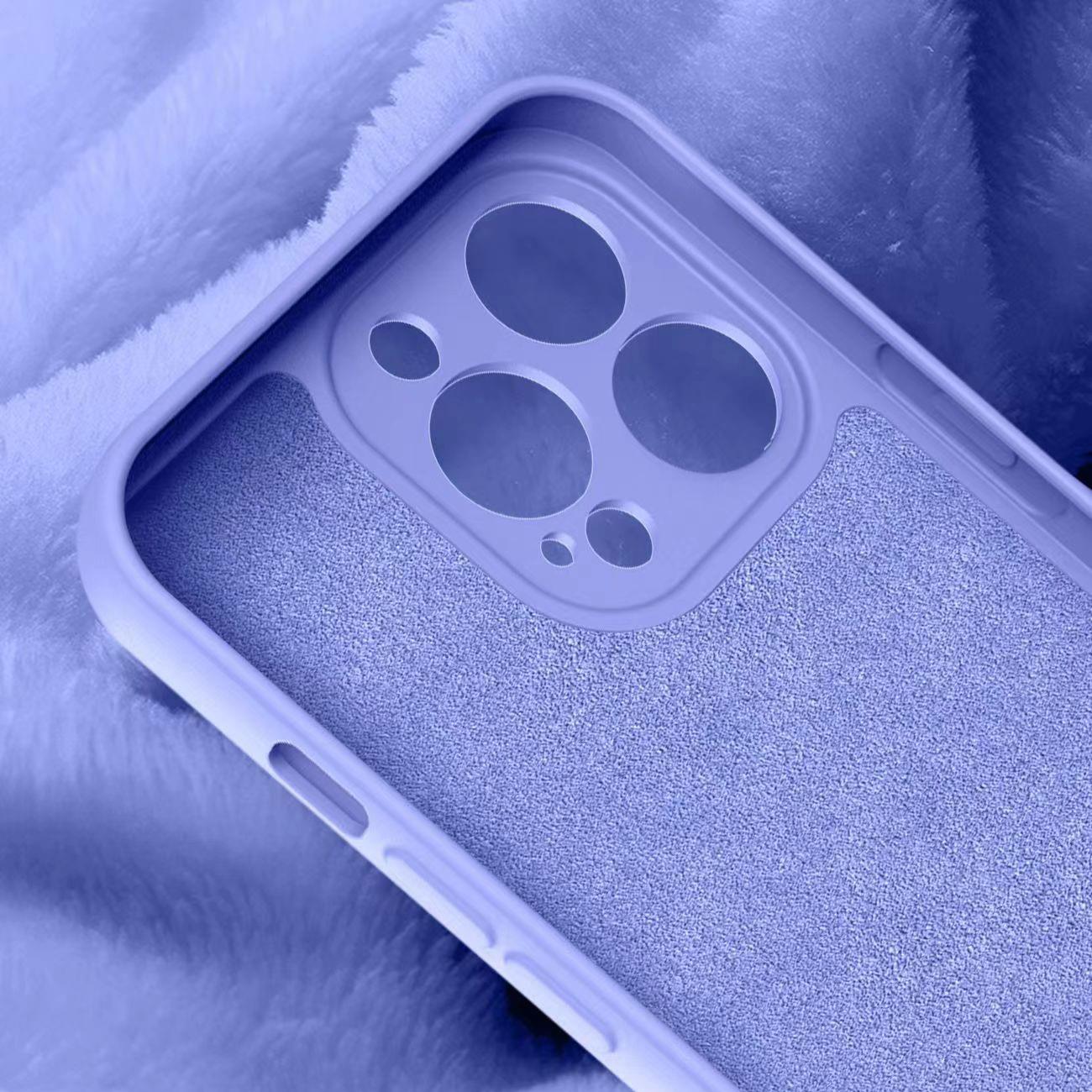 Silikoninis dėklas iPhone 14 Plus – smėlio