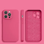 Silikoninis dėklas iPhone 14 Plus – fuksija