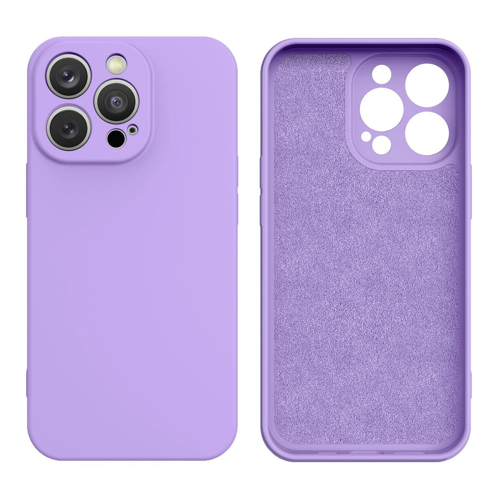 Silikoninis dėklas iPhone 14 Plus – violetinis