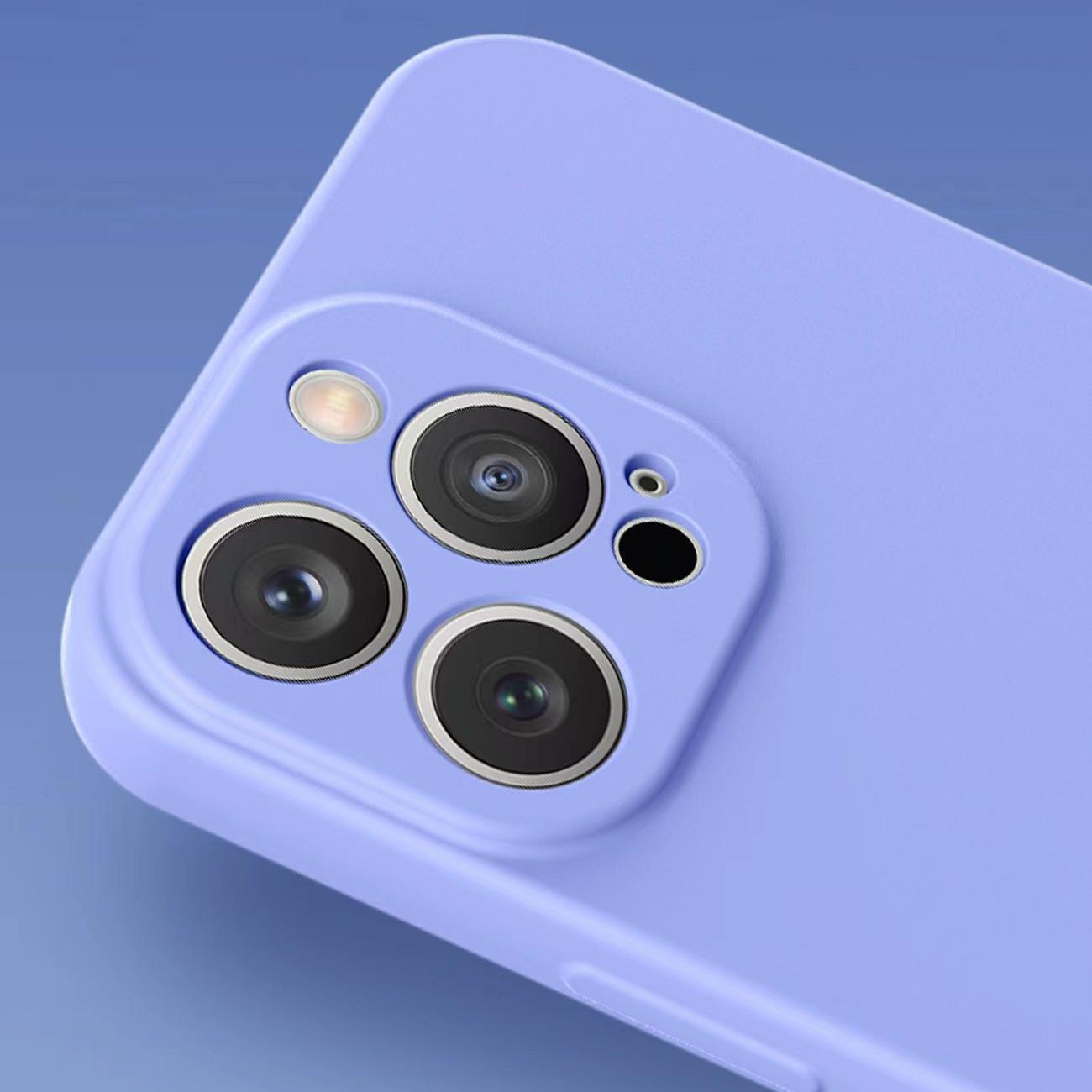 Silikoninis dėklas Xiaomi Redmi Note 11 Pro 5G – šviesiai violetinis -- Xiaomi Redmi Note 11 Pro