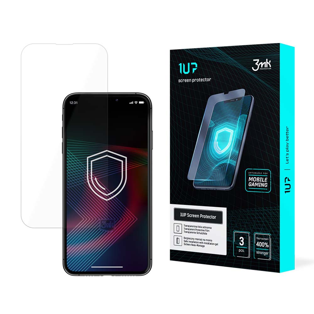 Žaidėjo plėvelė 3mk 1UP, skirta iPhone 14 / iPhone 14 Pro -- iPhone 14 / iPhone 14 Pro