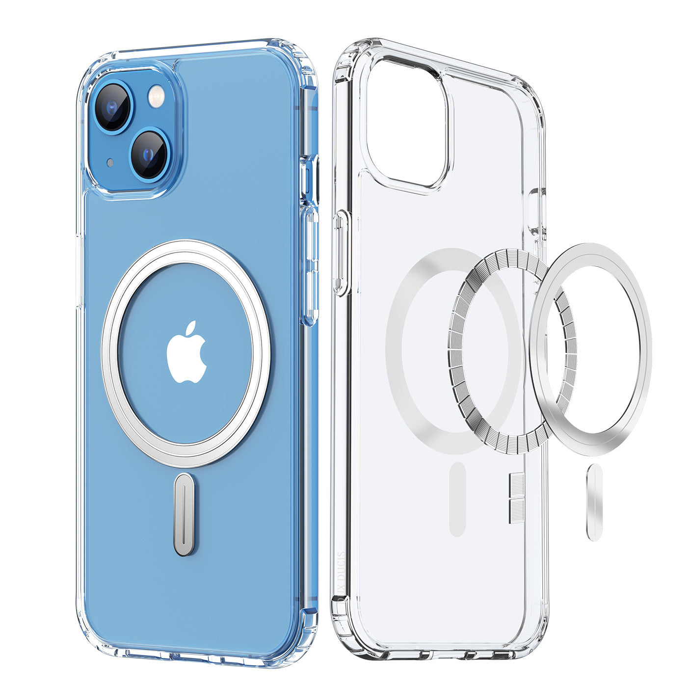 MagSafe skaidrus dėklas iPhone 14 Plus
