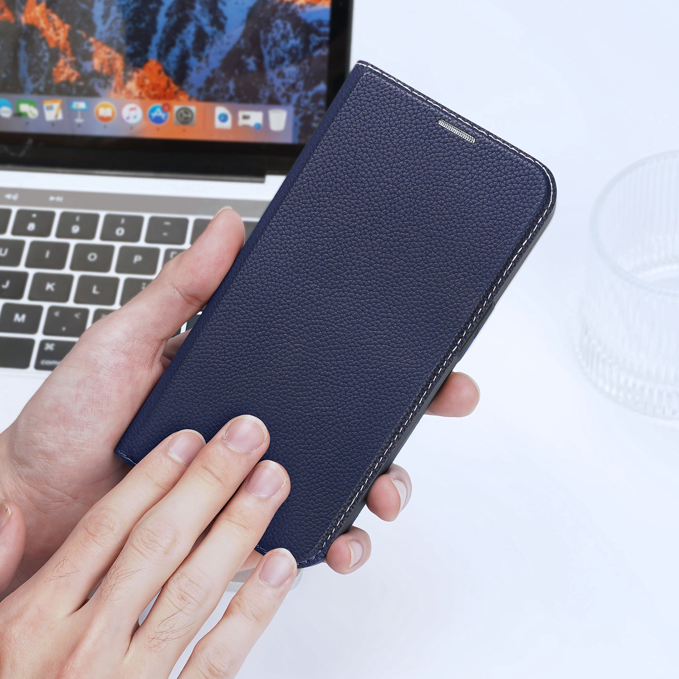 Dux Ducis Skin X2 dėklas iPhone 14 Plus – mėlynas