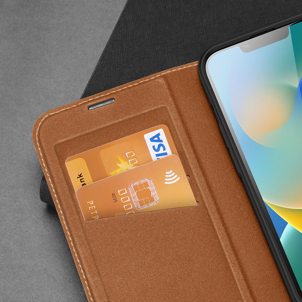 Dux Ducis Skin X2 dėklas iPhone 14 Plus – rudas
