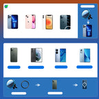 Joyroom automobilinis telefono laikiklis su 15W Qi belaidžiu įkrovikliu (suderinamas su MagSafe) ventiliacijos grotelėms, sidabrinis (JR-ZS291)