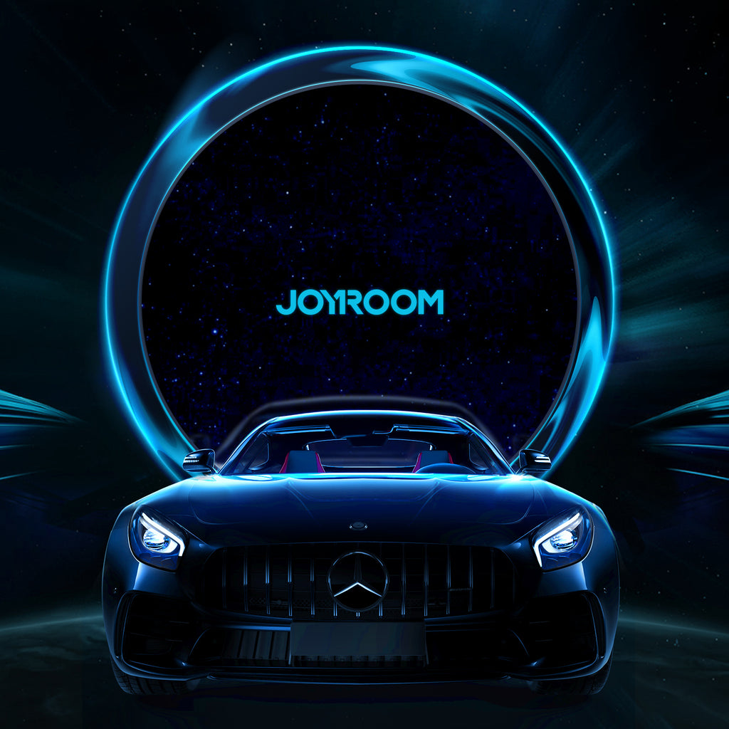 Joyroom automobilinis telefono laikiklis su 15W Qi belaidžiu įkrovikliu (suderinamas su MagSafe) ventiliacijos grotelėms, sidabrinis (JR-ZS291)