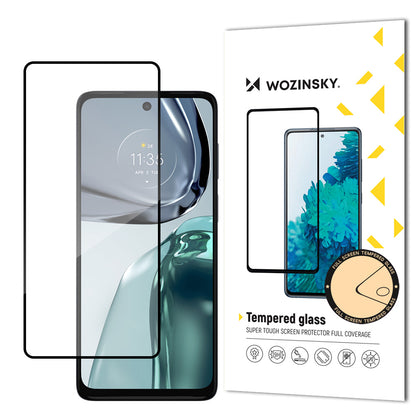 Wozinsky visiškai klijais grūdintas stiklas, skirtas Motorola Moto G62 -- Motorola g62