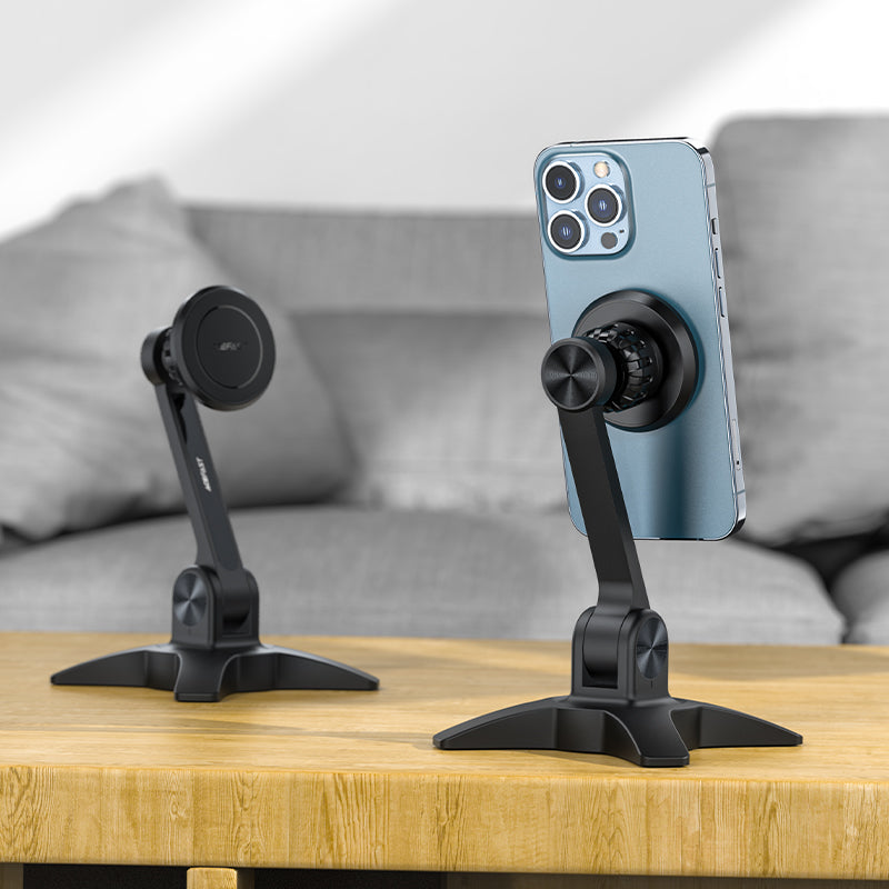 Acefast magnetinis telefono laikiklis juodas (E11)